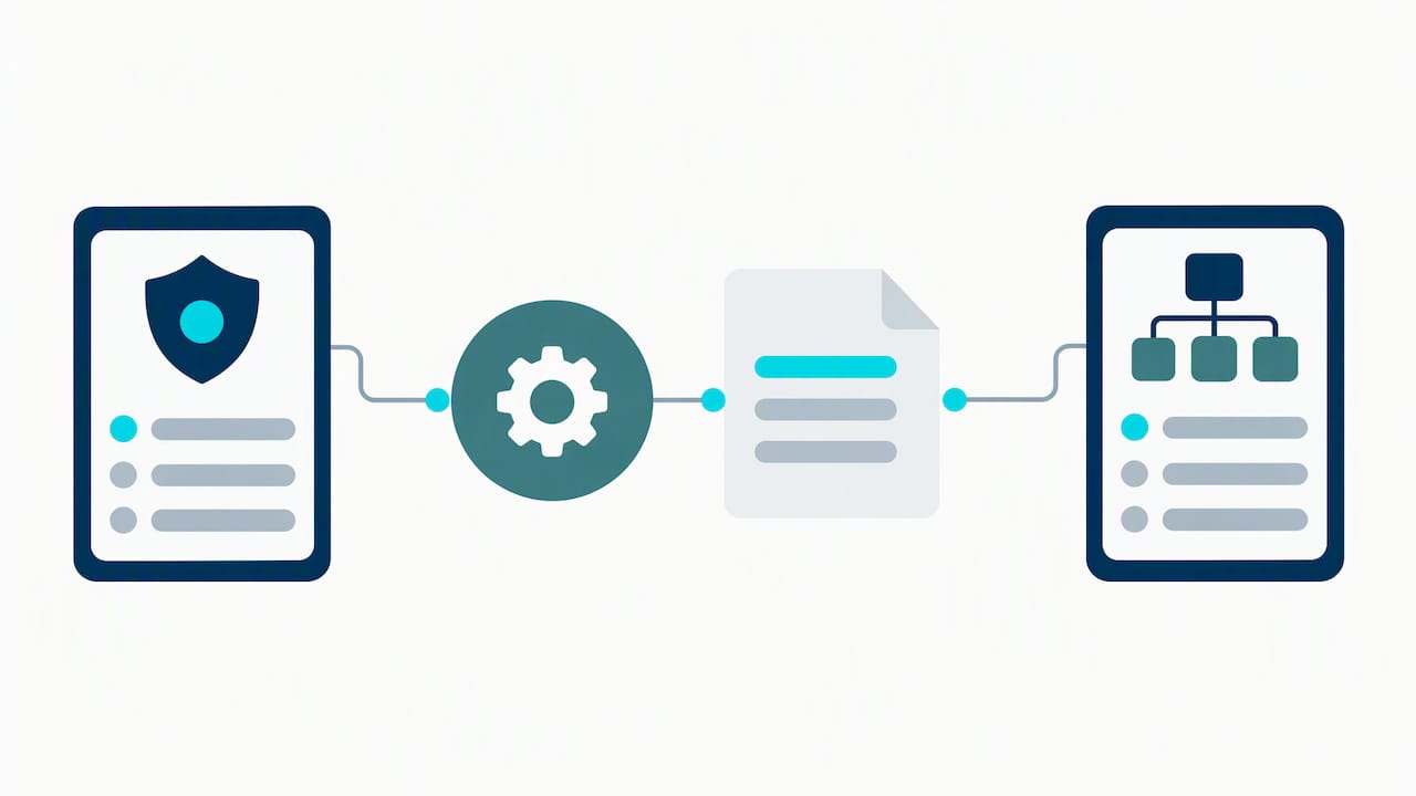 One control mapped to two framework requirements
