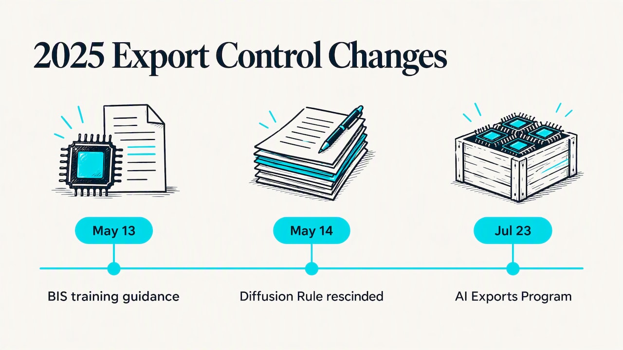 What changed in 2025 — overview diagram