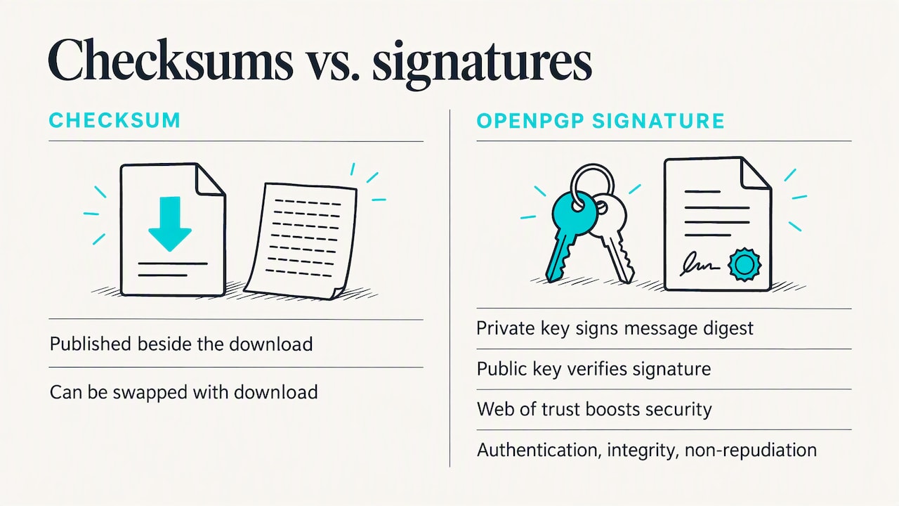 Digital signatures